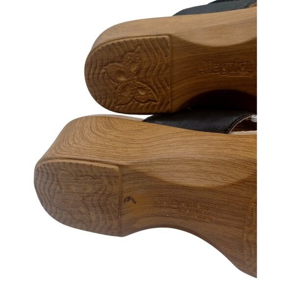 Alegria Womens Linn Blue Embroidered Floral Sandal LIN-601N Size 40 US 8-8.5 - Picture 13 of 13